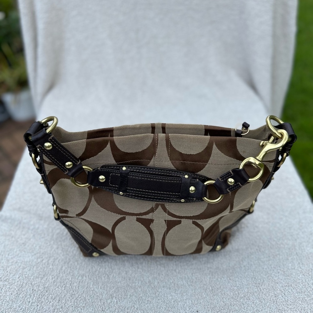 Authentic Brown Coach Carly